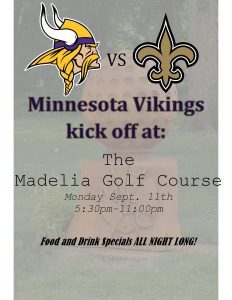 Madelia Golf Course Flyer