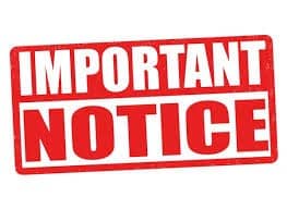NOTICE