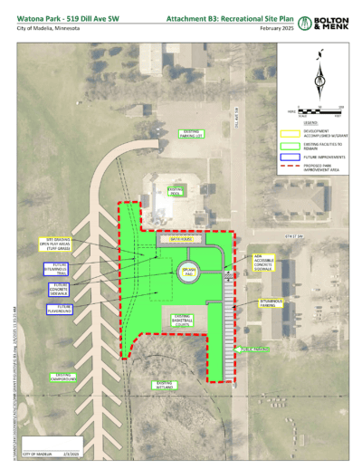 Recreational Site Plan 1 - City of Madelia