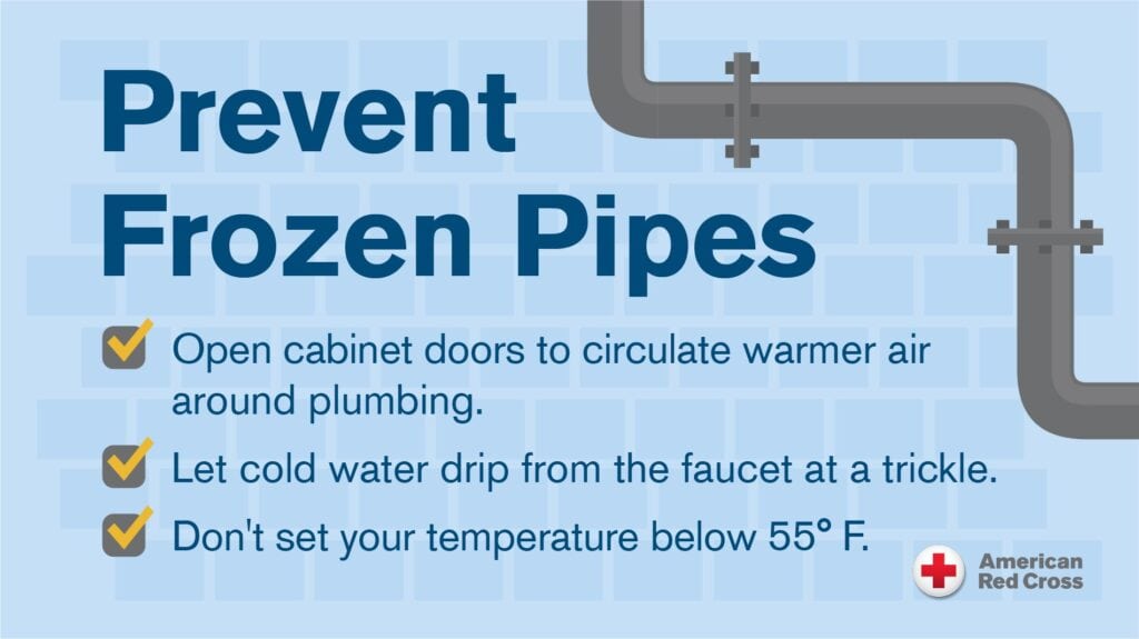 Prevent Frozen pipes